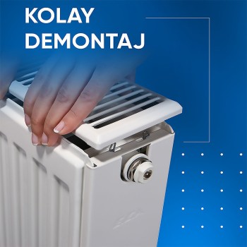 E.C.A. PKKP Tip 22 600x800 Nem Alma Hazneli Panel Radyatör